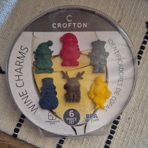 Crofton Wine Charms Set - NEW